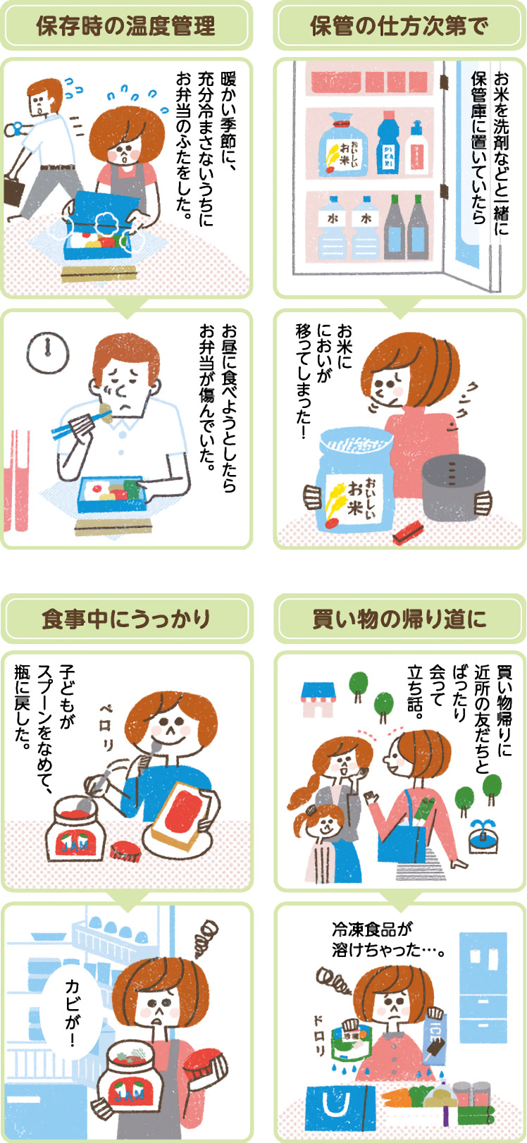 こんなことありませんか?(コープ九州HPより)
